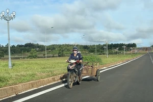 Bất an khi lưu thông trên đại lộ Đông Tây TP Buôn Ma Thuột 