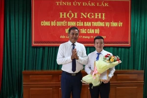 Phó Bí thư tỉnh Đoàn Đắk Lắk giữ chức Phó Ban Dân vận Tỉnh ủy