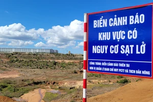 Nguyên nhân sạt lở dự án khu công nghiệp 1.600 tỉ đồng ở Đắk Nông