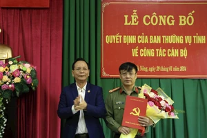 Đại tá Nguyễn Thanh Liêm được chỉ định làm Bí thư Đảng ủy Công an Đắk Nông