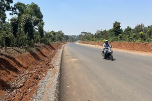 Hiện trạng thi công gói thầu của Tập đoàn Thuận An ở Đắk Lắk