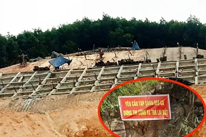 Thi công cao tốc Khánh Hòa – Buôn Ma Thuột lấn gần 1 ha đất của hộ dân