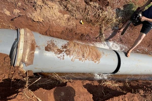 Công an ĐắK Lắk đề nghị cung cấp hồ sơ dự án tưới tiêu hàng chục lần vỡ đường ống