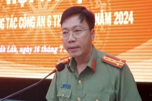 Bộ Công an giao Đại tá Lê Hữu Tuấn phụ trách Công an tỉnh Đắk Lắk