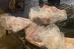 Quản lý thị trường Đắk Lắk xử lý hơn 1 tấn thịt heo không rõ nguồn gốc xuất xứ