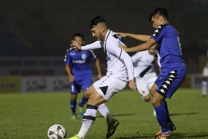 Ẩu đả sau trận B. Bình Dương 'quật ngã' Vasco da Gama