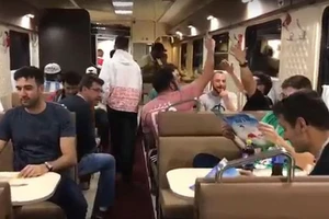 Những chuyến tàu đêm miễn phí trên hành trình World Cup