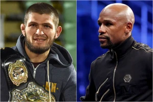 Hạ McGregor, Khabib thách đấu với Mayweather