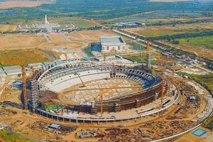 Sân chính cho SEA Games 2023 hoàn thành năm 2020