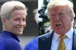Tổng thống D.Trump thất vọng với ngôi sao tuyển Mỹ