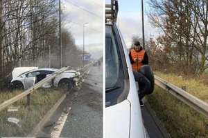 Xe Lamborghini suýt 'giết' thủ môn của MU