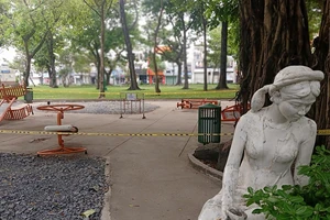 Công viên Lê Văn Tám 'off' với người tập thể dục