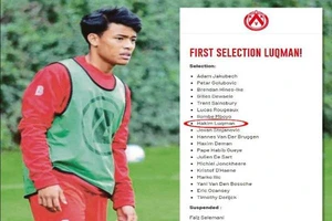 Sao trẻ Malaysia theo chân Công Phượng ra sân thi đấu giải Bỉ