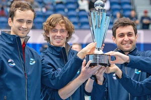 Các tay vợt Nga...lúc nhúc ở tứ kết AO