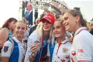 Đoàn ROC ăn mừng hoành tráng ở Quảng trường Đỏ