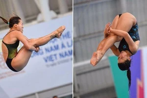 Malaysia đang độc diễn môn nhảy cầu tại SEA Games 31