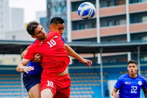 Tuyển Palestine chơi rất ấn tượng tại vòng loại Asian Cup 2023