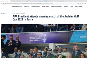 Iran phản đối FIFA đưa tên giải “sai” lên trang web