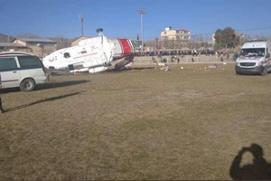 Bộ trưởng Thể thao Iran thoát chết trong vụ rơi trực thăng