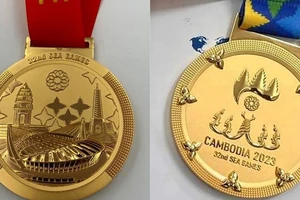 Cận cảnh những tấm huy chương SEA Games 32