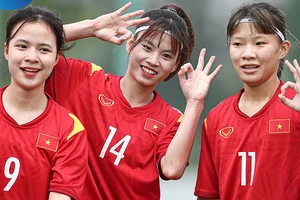 U-17 Việt Nam “đặt vé” đi VCK châu Á