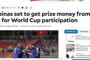 Philippines mừng ra mặt khoản thưởng lớn của FIFA