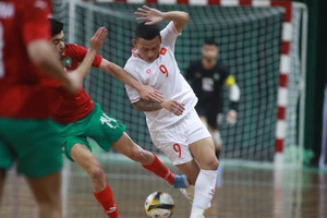 Futsal Việt Nam hòa nhà vô địch châu Phi