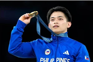 Đông Nam Á đã có vàng của VĐV Philippines Carlos Yulo