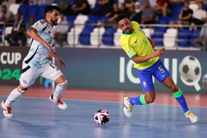 Brazil ngăn chặn cuộc phiêu lưu của Morocco tại futsal World Cup 2024