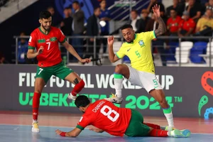 Brazil “chặn” thành công cuộc phiêu lưu của Morocco tại futsal World Cup 2024