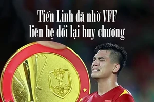 Nguyễn Tiến Linh vô địch nhưng lại nhận huy chương á quân