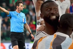 Rudiger bị thẻ đỏ, Real Madrid thua rồi xin lỗi
