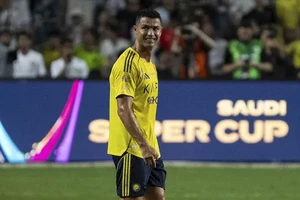 Chùm ảnh Ronaldo đưa All Nassr vào chung kết Siêu cúp ở Hong Kong