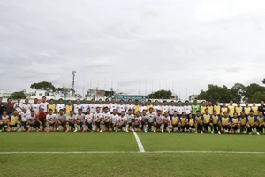 Trận giao hữu gây quỹ thể hiện tình đoàn kết với nhân dân Cuba