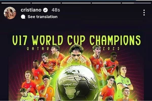 Ronaldo nói gì khi Bồ Đào Nha vô địch World Cup U-17?