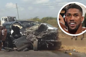 Anthony Joshua xuất hiện sau vụ tai nạn giết 2 bạn thân