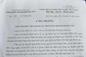 Thủ đoạn đánh tráo hàng tạm nhập tái xuất của một giám đốc doanh nghiệp