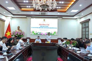 Bộ Tư pháp và Bộ Công an làm việc về cơ sở dữ liệu để triển khai Đề án 06