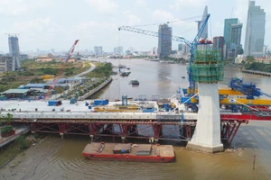 Lùi thời gian hoàn thành cầu Thủ Thiêm 2