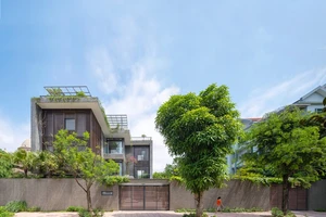 Biệt thự hình zic zac đẹp như resort ở Ninh Bình