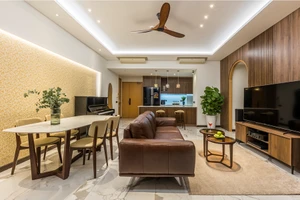 Cải tạo căn hộ chung cư thành tổ ấm siêu ấm áp