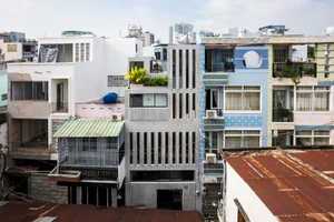 Thiết kế thú vị của ngôi nhà phố 18 m² trong hẻm cụt ở Sài Gòn 