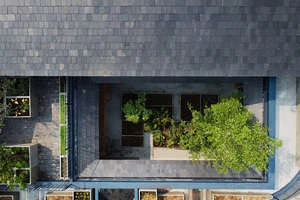 Ngôi nhà hình vỏ ốc ở phố cổ Hội An