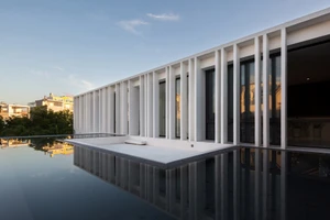 Biệt thự Phan Rang chống nắng bằng thiết kế độc đáo