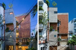 Nhà phố có thiết kế lạ, chiếm 'spotlight' cả khu phố Sài Gòn