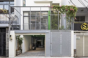 Ngôi nhà lấy hệ cột làm 'trái tim'