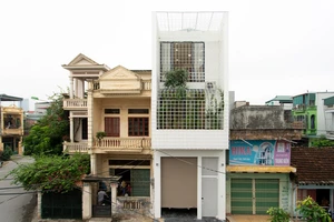 Ngôi nhà như chiếc lồng đèn ở Thanh Hóa