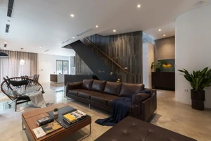 Nhà phố 235 m² ở Yên Bái thoáng mát từng góc nhỏ