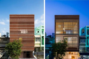 Căn hộ có kiến trúc như tổ mối tại TP.HCM