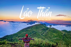 Trekking thiên đường mây và ngắm hoa chi pâu ở núi Lảo Thẩn